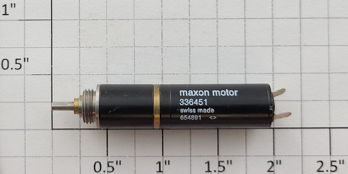 Maxon 336451 12-Volt DC Can Motor with Gearbox