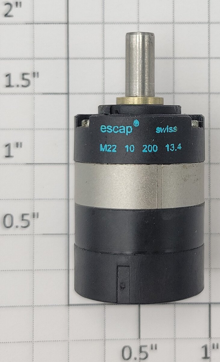 Escap M22-10-200 Gearbox