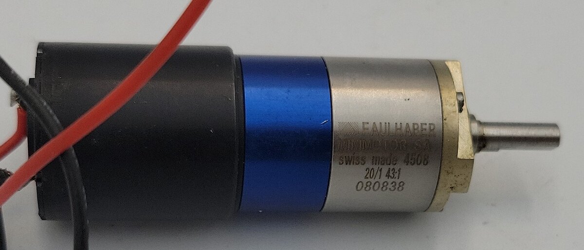 Faulhaber 2224U012S 12-Volt DC Can Micromotor with Gearbox