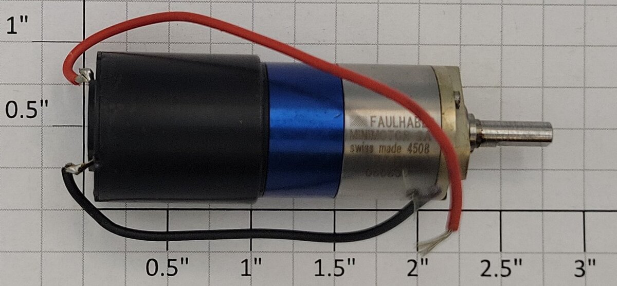 Faulhaber 2224U012S 12-Volt DC Can Micromotor with Gearbox