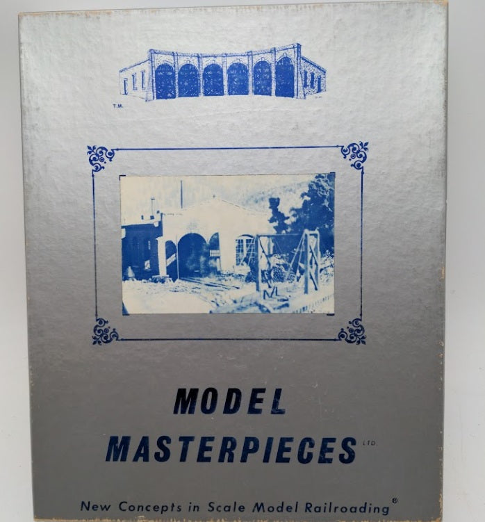 Model Masterpieces 116 HO Scale Shortline Enginehouse & Shop W/Ash Pit Kit