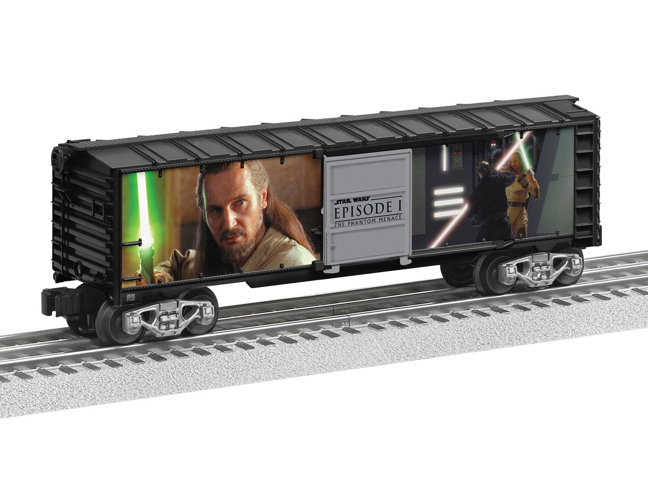 Lionel 2528280 O Star Wars Darth Maul v. Qui-Gon Jinn Illuminated Boxc
