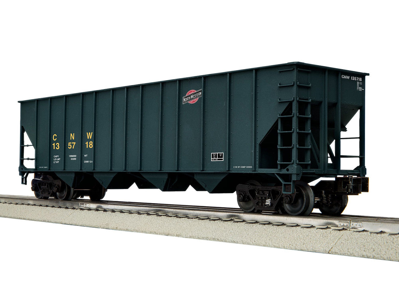 Lionel 2542255 O Chicago Northwestern 4-Bay Hopper B (Set of 3)