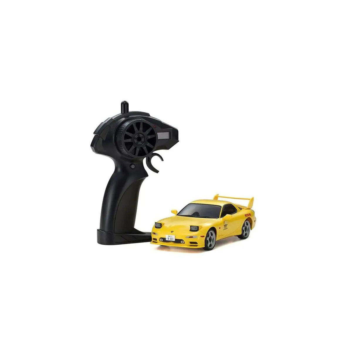 Kyosho 66603A 1:28 Yellow First Mini-Z Initial-D Mazda Savanna RX-7 FD3S Car Kit