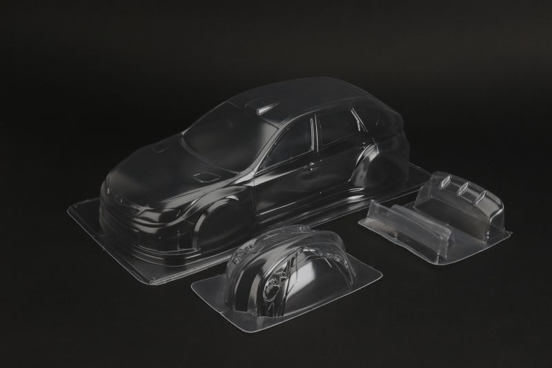 Louise R/C LNHA903 1:10 Touring Car RC Rally 190mm WRX08 Hatchback Clear Body