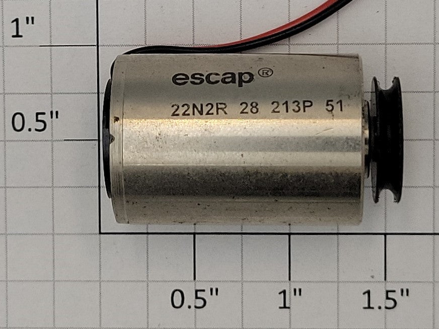 Escap 22N2R28213P51 9-Volt DC Can Motor