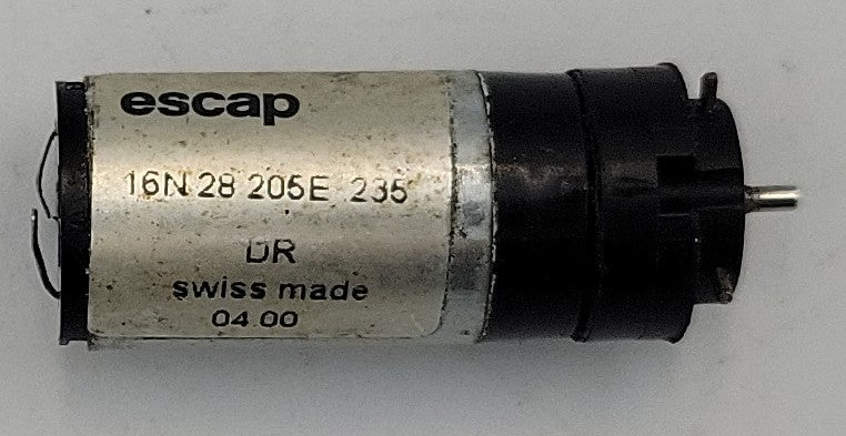 Escap 16N28-205E.235 12 Volt DC Can Motor with Gearhead