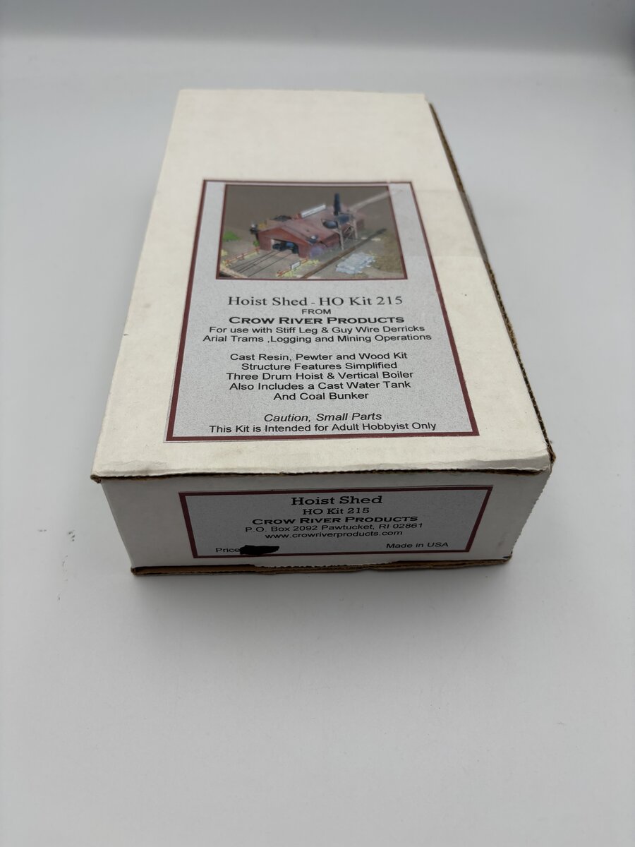 Crow River Products HO 215 Hoist Shed Building Kit
