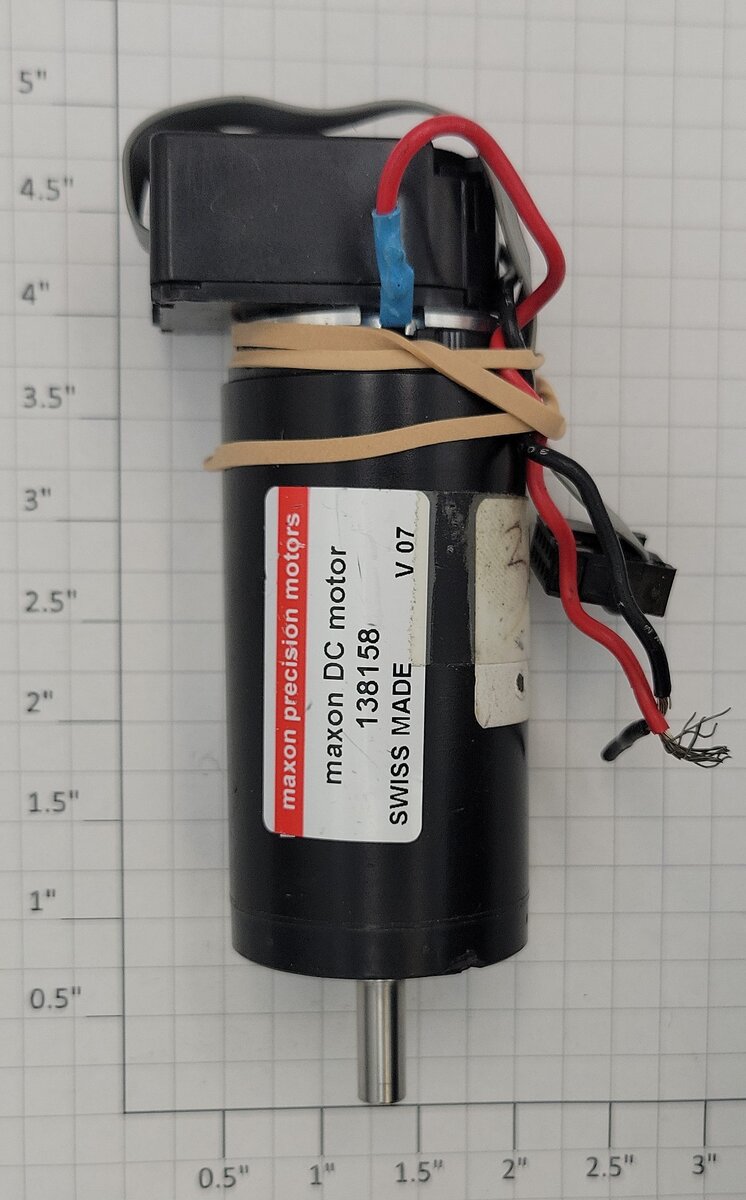 maxon 138158 12 Volt DC Can Motor with Encoder