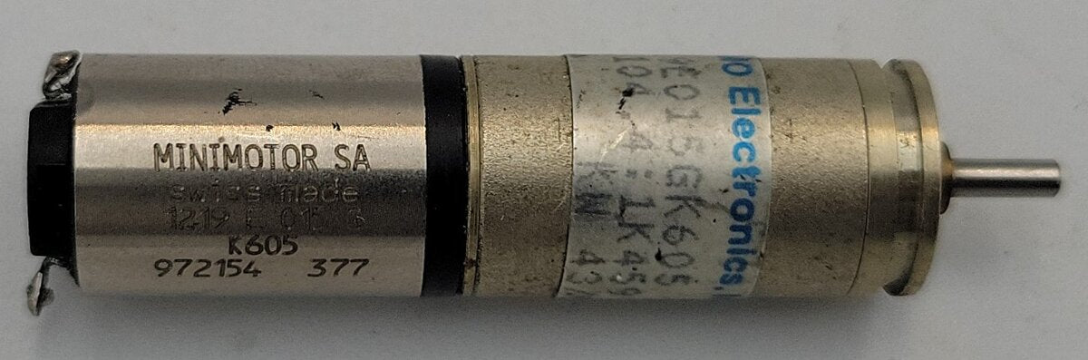 Faulhaber 1219E015GK605 15-Volt DC Can Motor with Gearhead