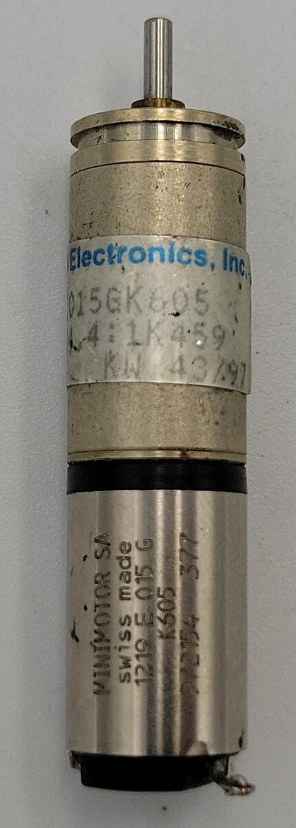 Faulhaber 1219E015GK605 15-Volt DC Can Motor with Gearhead