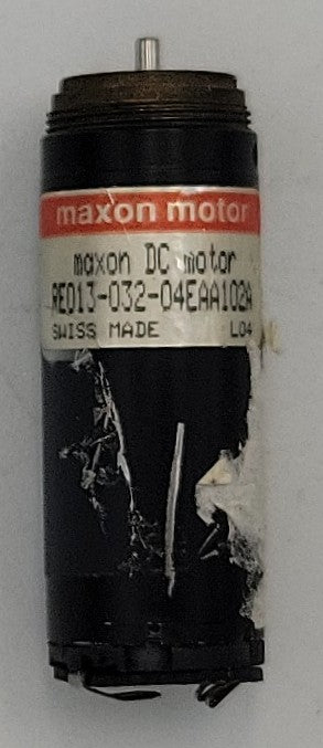 Maxon RE013-032-04EAA102A 12 Volt DC Can Motor with Gearhead