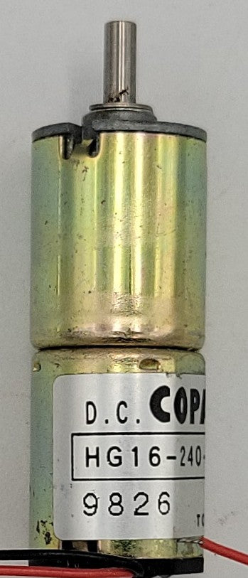 Copal HG16-240-AA-00 6-Volt DC Planetary Gear Motor