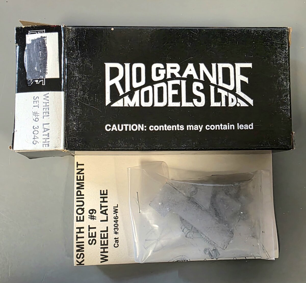 Rio Grande Models 3046 HO Wheel Lathe Set #9 Kit