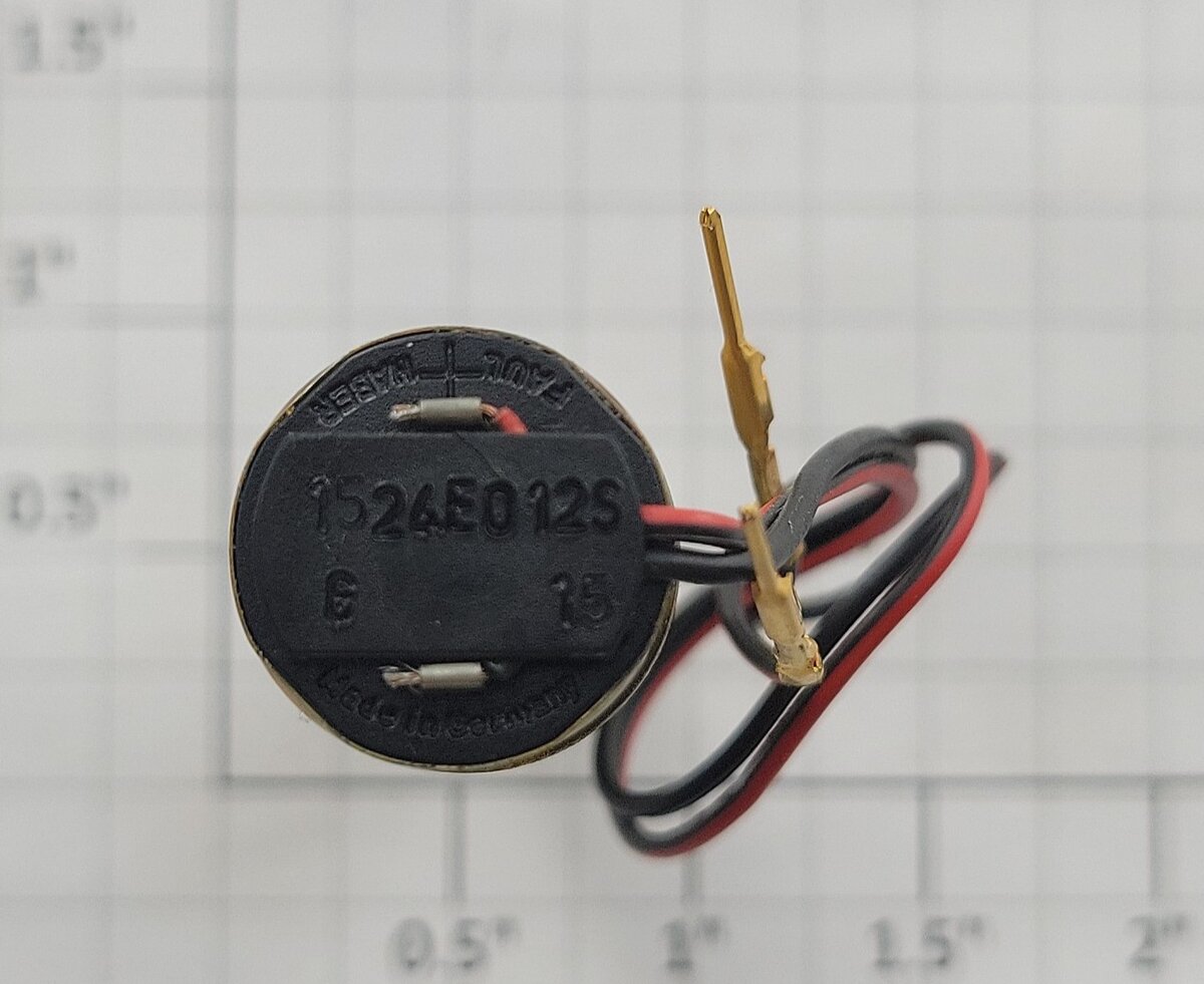 Faulhaber 1524E012S 12-Volt DC Can Gear Motor with Wiring