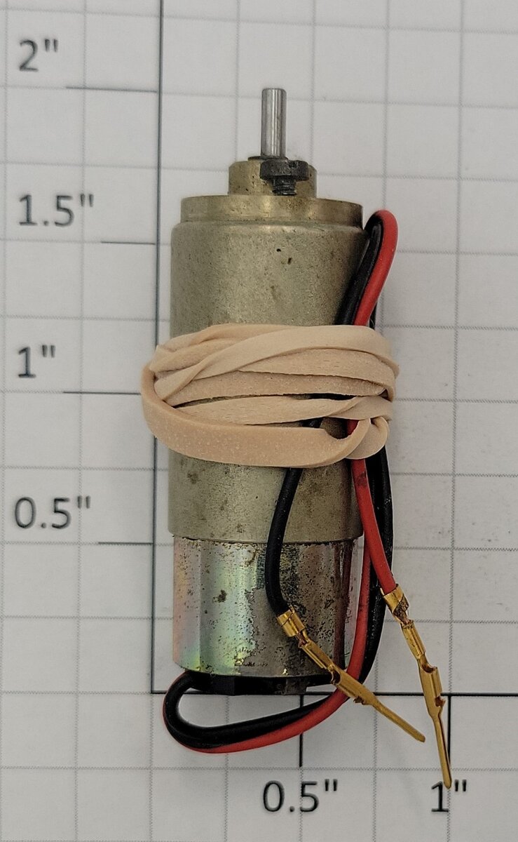 Faulhaber 1524E012S 12-Volt DC Can Gear Motor with Wiring