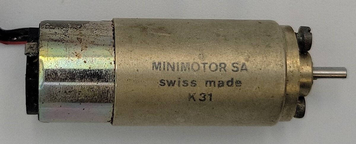 Faulhaber 1524E012S 12-Volt DC Can Gear Motor with Wiring