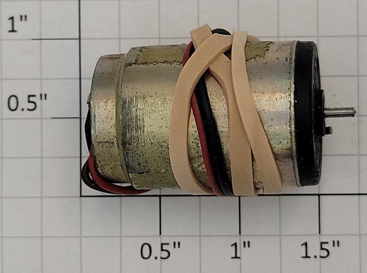 Faulhaber 2233F012S 12 Volt DC Can Motor with Wire