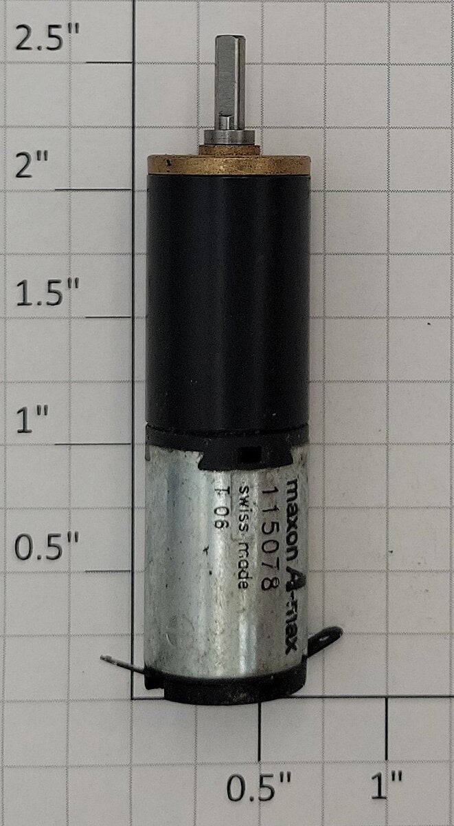 Maxon 115078 A-max 12-Volt DC Can Motor with Gearhead