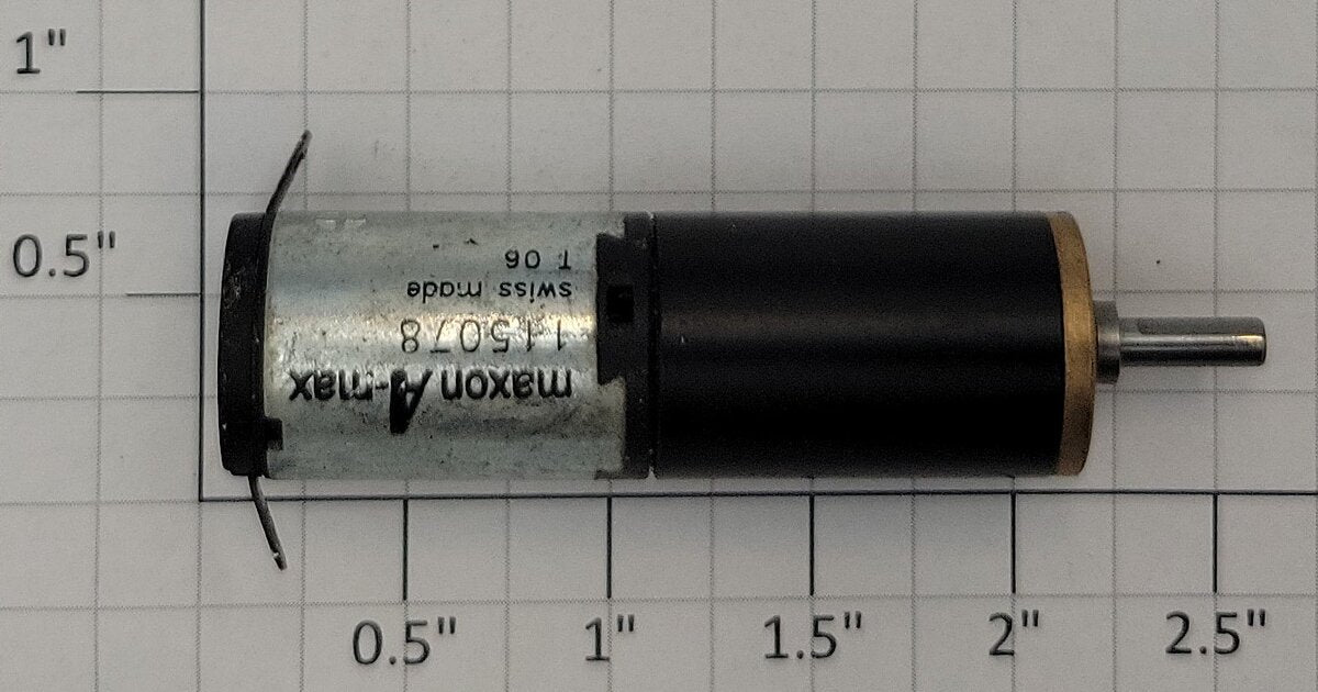 Maxon 115078 A-max 12-Volt DC Can Motor with Gearhead