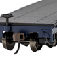 Bachmann 17308 HO Chessie System 52' Flat Car #9106