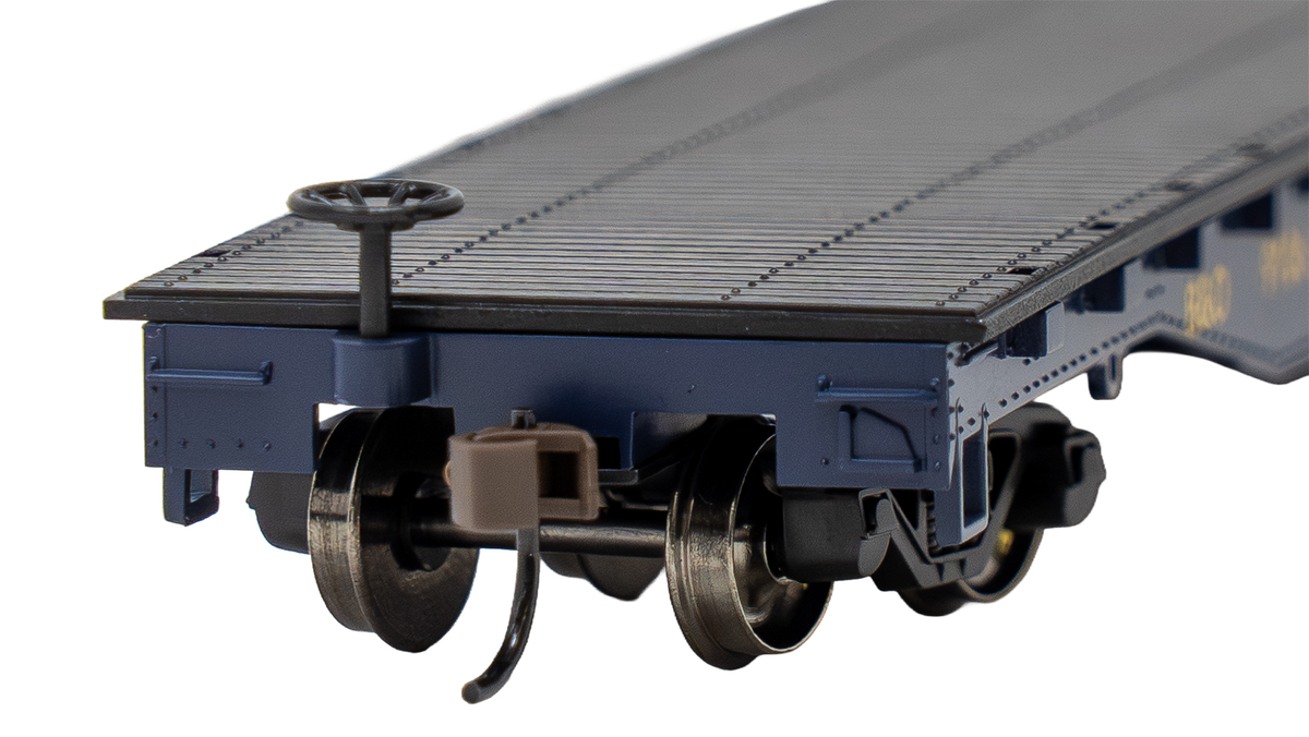 Bachmann 17308 HO Chessie System 52' Flat Car #9106