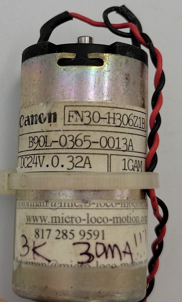 Canon FN30-H306Z1B 20-Volt DC Can Motor