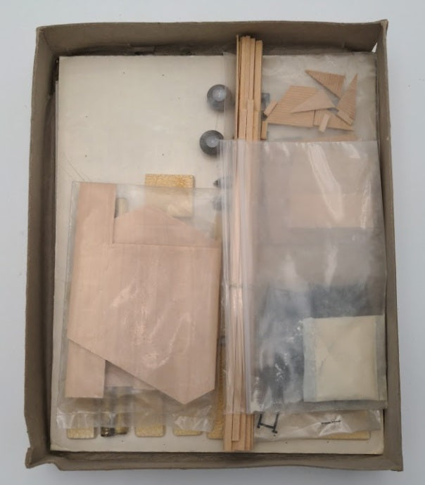 Model Masterpieces 123 HO Scale 40 Stamp Colorado Mill Wood Building Kit