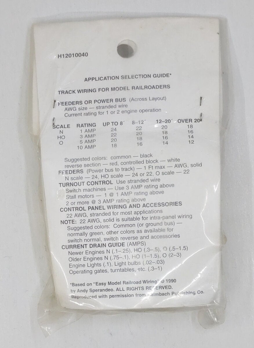 Wire Works H12010040 Yellow Hook-Up Wire 20 AWG Stranded - 1 Conductor / 40 ft