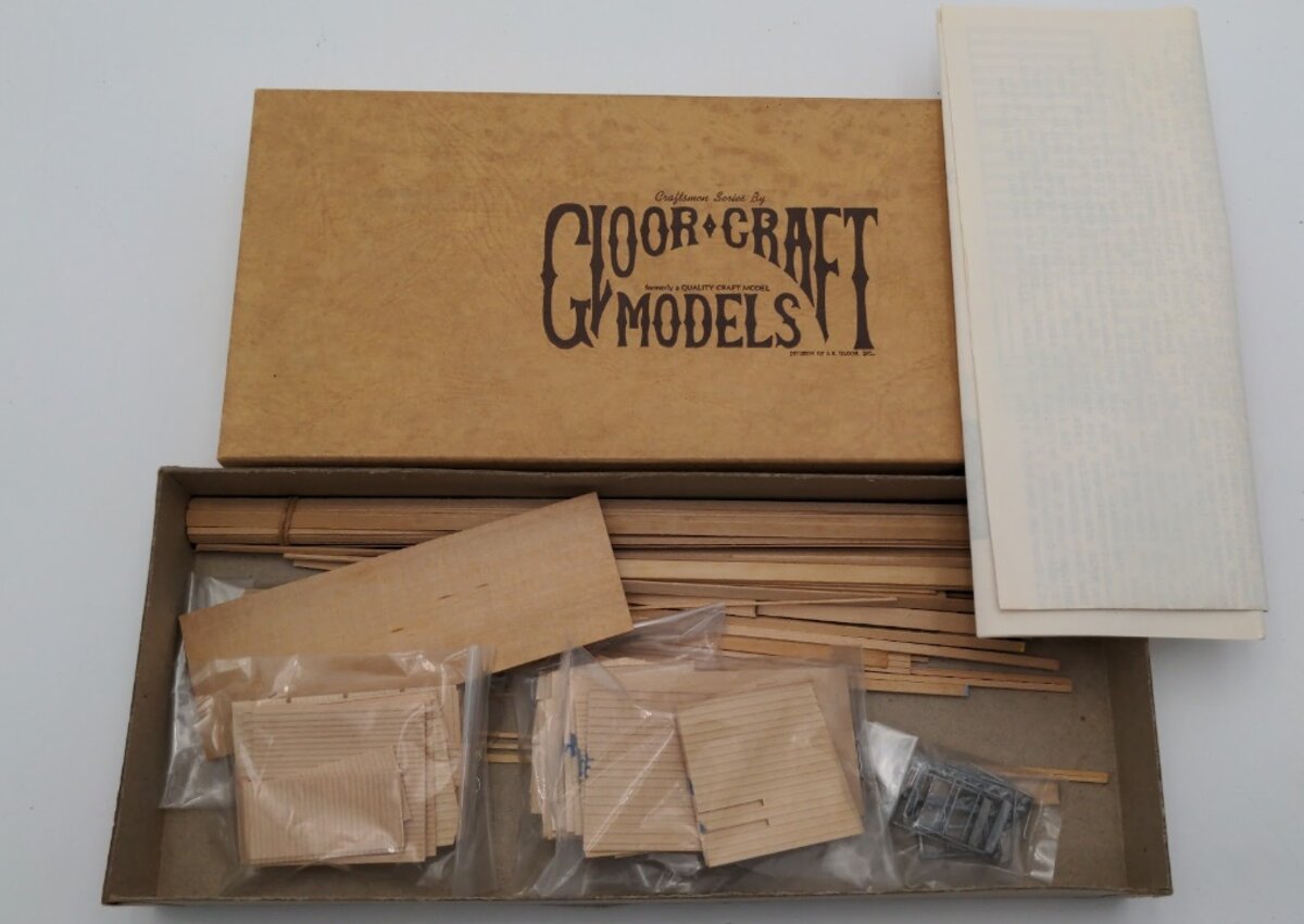 Gloor Craft 402 HO Scale Cash & Carry Lumber Co. Wood & Metal Kit