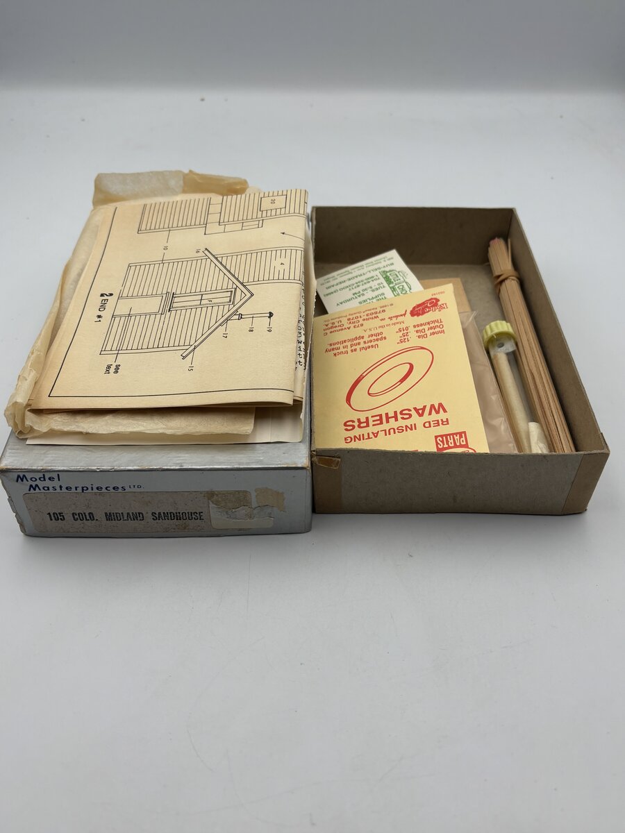 Model Masterpieces 105 HO Scale Colorado Midland Sandhouse Building Kit