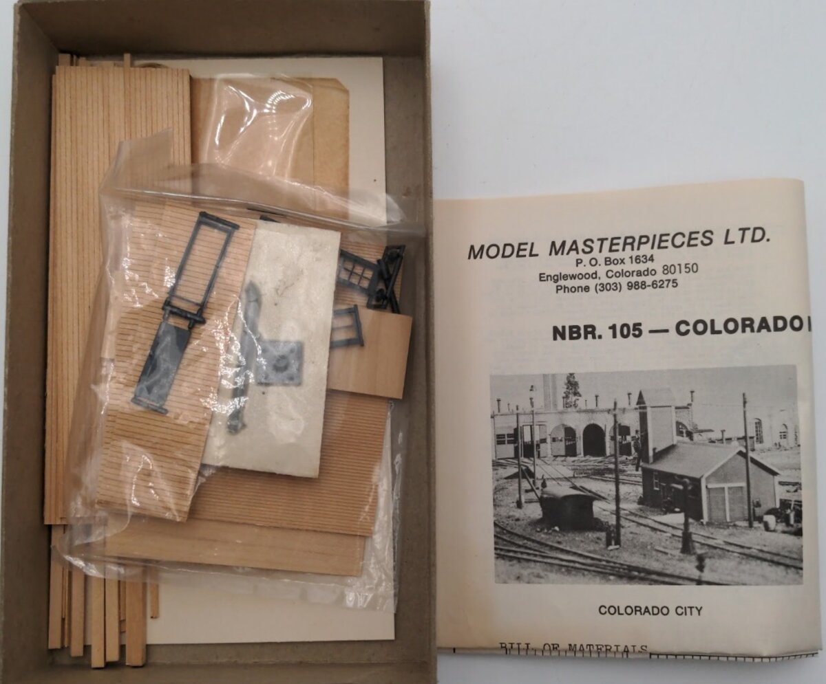 Model Masterpieces 105 HO Scale Colorado Midland Sandhouse Building Kit