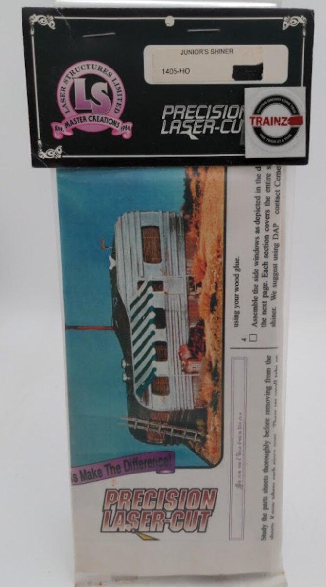 Master Creations 1405 HO Scale Junior's Shiner Building Laser Cut Kit