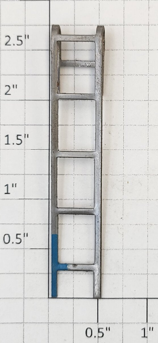 Lionel 364-68 Unpainted Metal Ladder