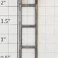 Lionel 364-68 Unpainted Metal Ladder