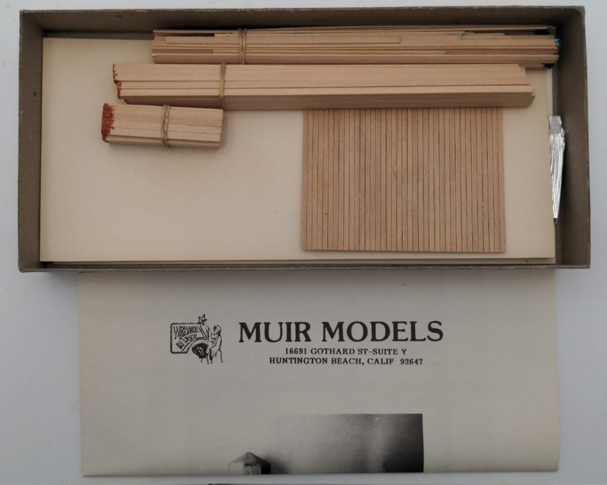 Muir Models 113 HO Scale Dead Horse Gulch Steel Arch Bridge Building Kit