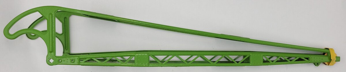 MTH 219-51 Repainted Derrick Car Green Crane Boom Assembly with Boom Roller
