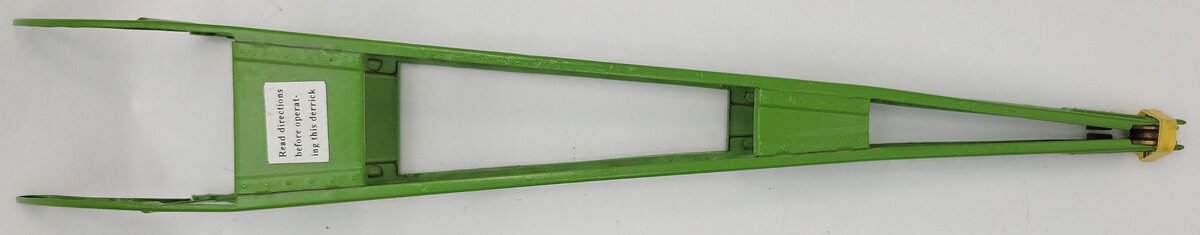 MTH 219-51 Repainted Derrick Car Green Crane Boom Assembly with Boom Roller