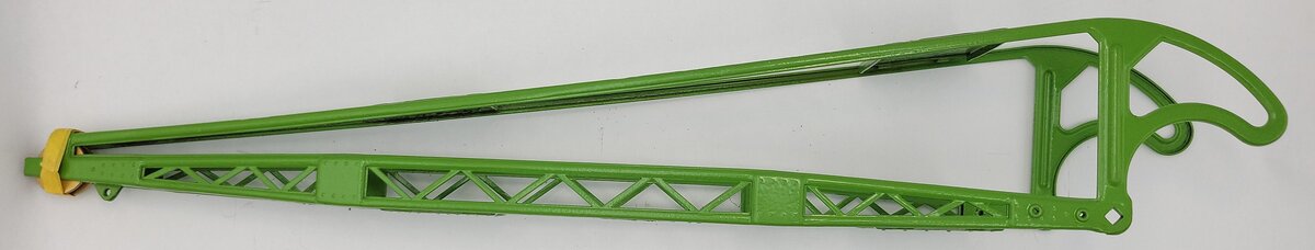 MTH 219-51 Repainted Derrick Car Green Crane Boom Assembly with Boom Roller