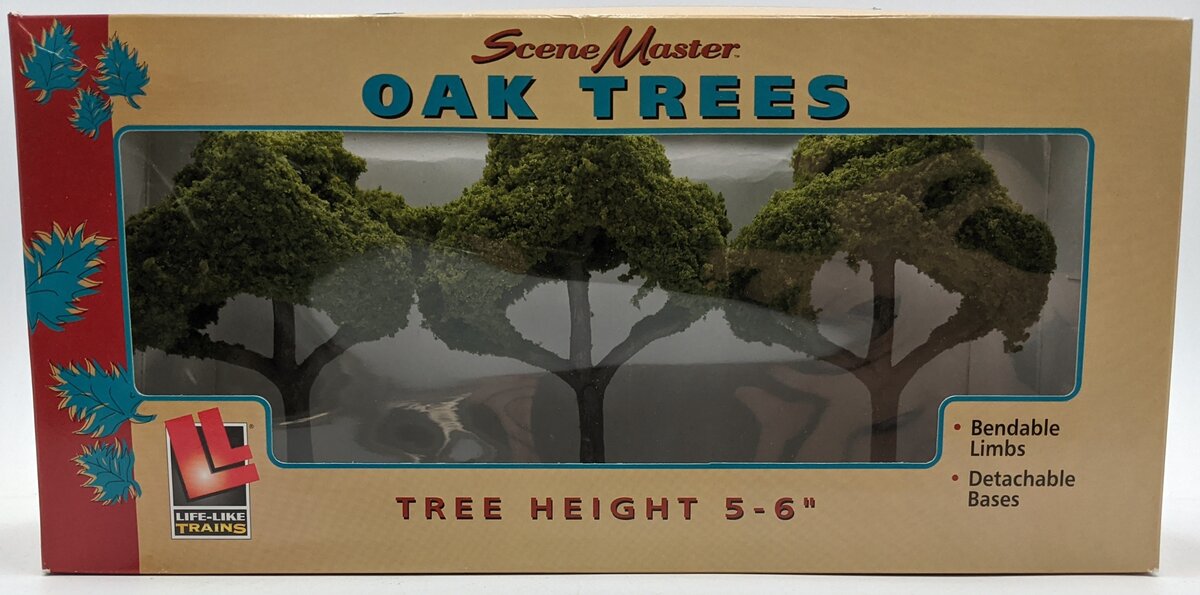 Scene Master 1982 HO Oak Trees (3-Pack)