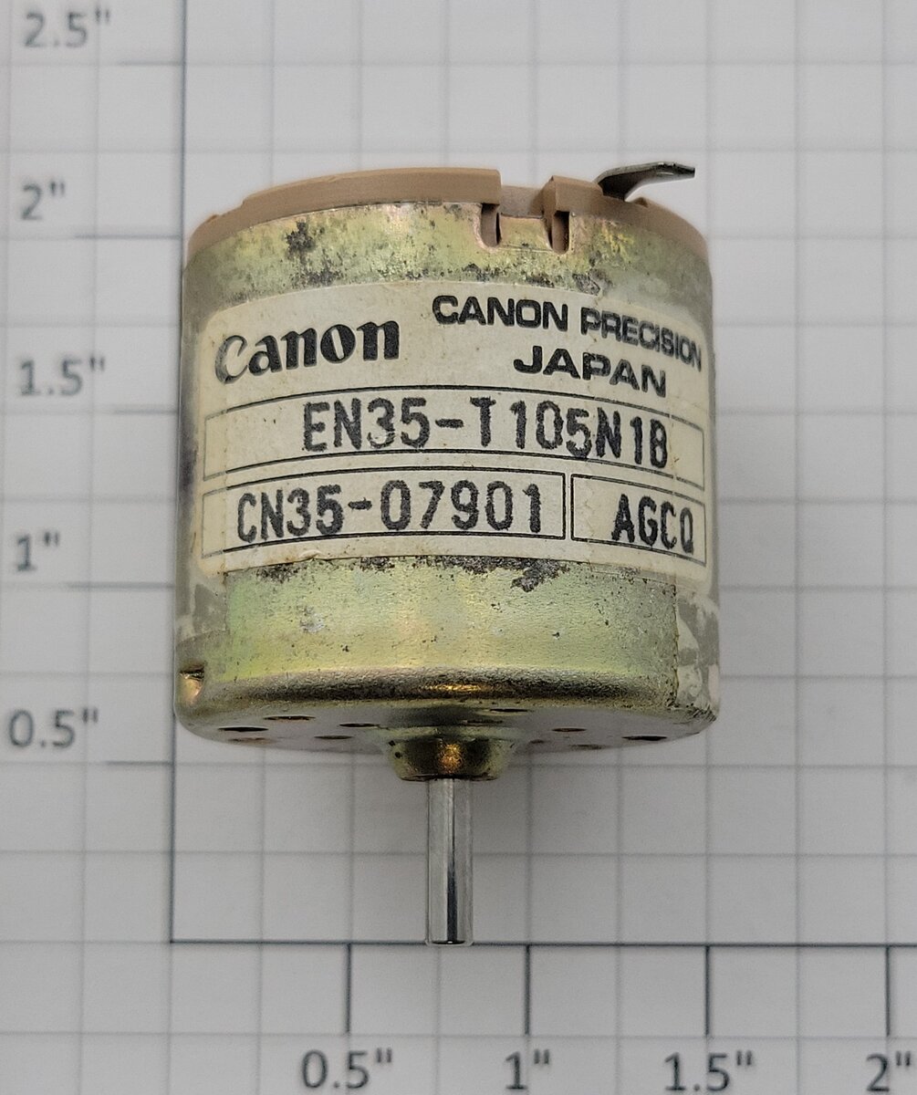 Canon EN35-T105N1B 12-Volt DC Can Motor