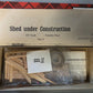 Campbell Scale Models 368-795 HO Shed Under Construction & Double Hand Car House