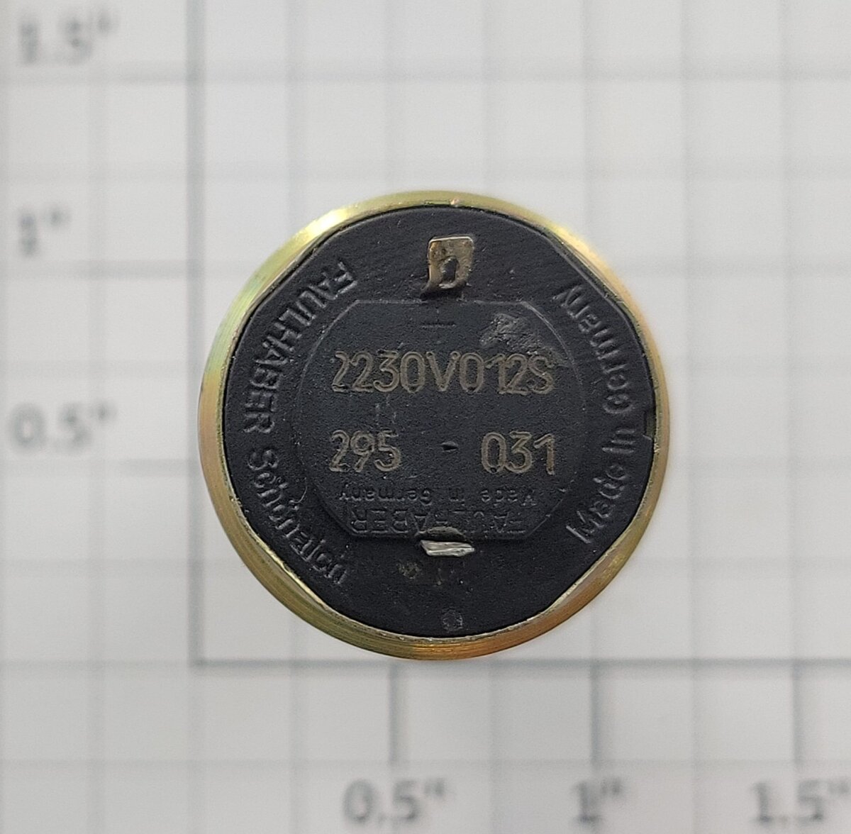 Faulhaber 2230V012S 12-Volt DC Can Motor