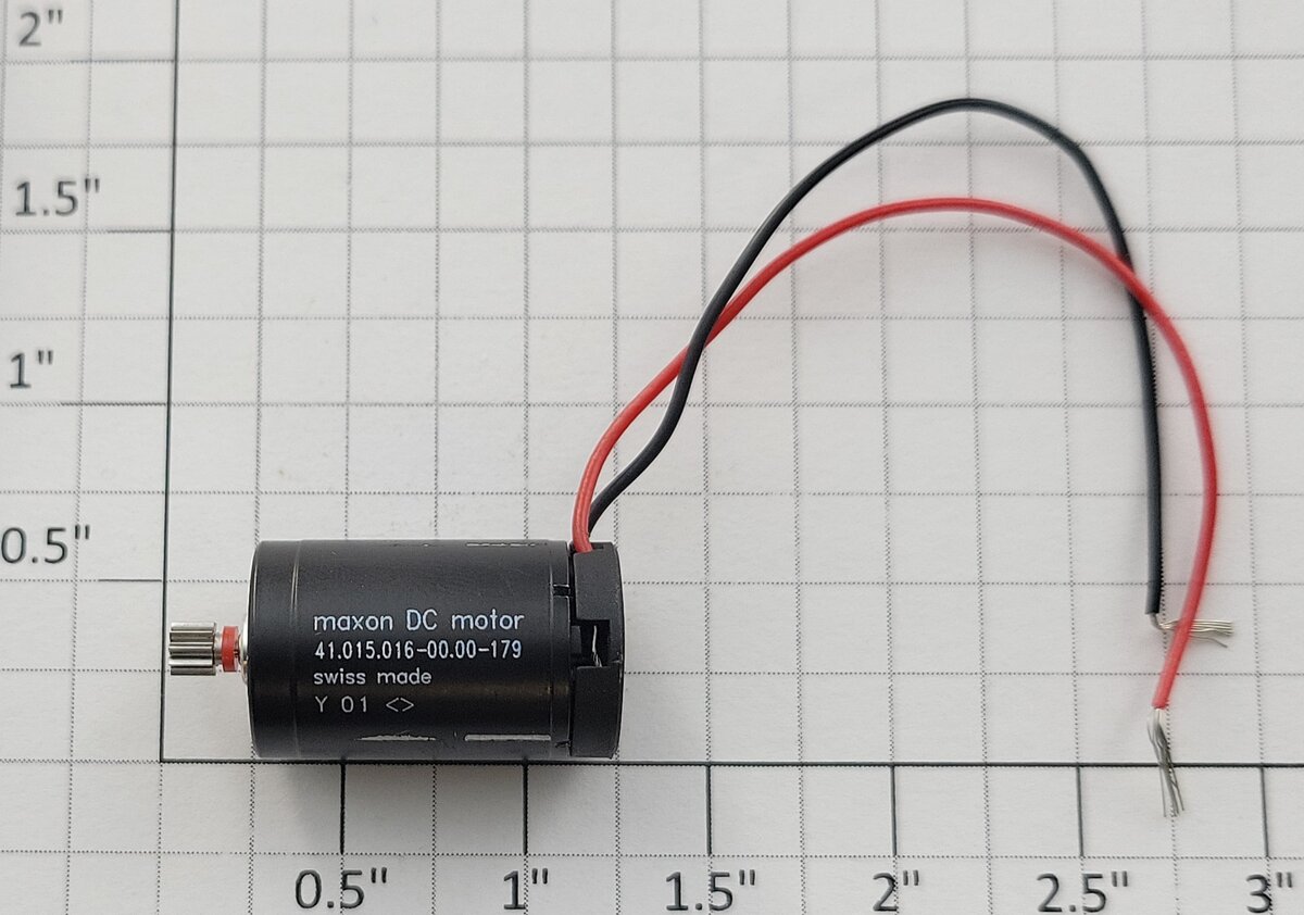 Maxon 41.015.016-00.00-179 12-Volt DC Motor with Gearhead