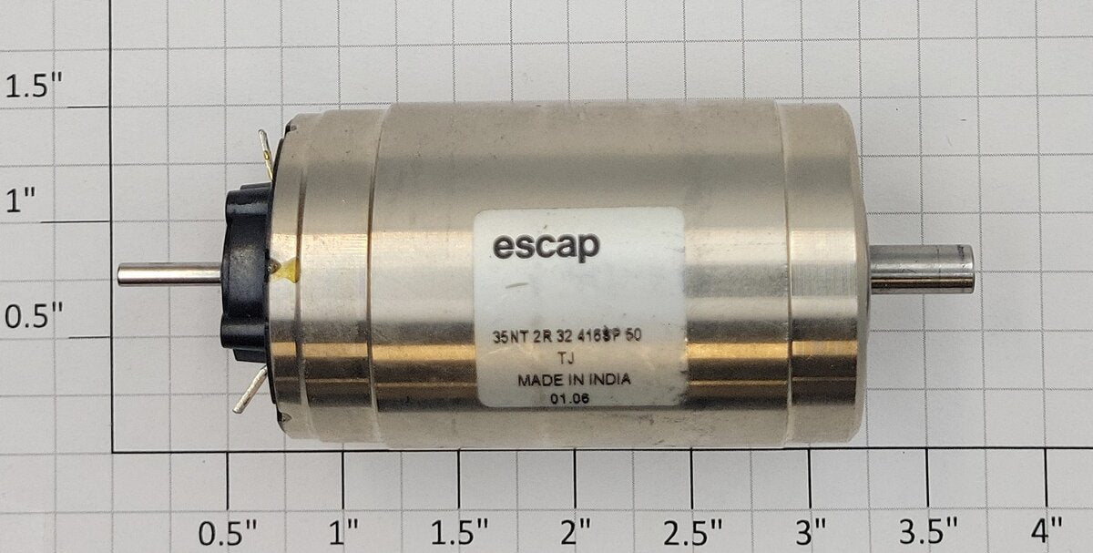 Escap 35NT 2R 32 416SP 50 20-Volt DC Can Motor with Gearhead