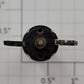 Escap 13N 88 110 3 12-Volt DC Can Motor with Pinion Gear