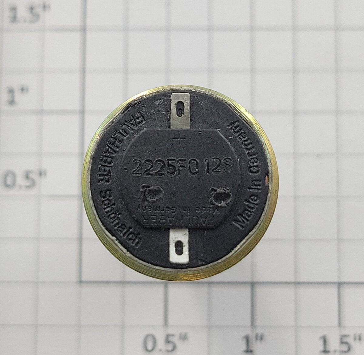 Faulhaber 2225F012S 12-Volt DC Can Motor