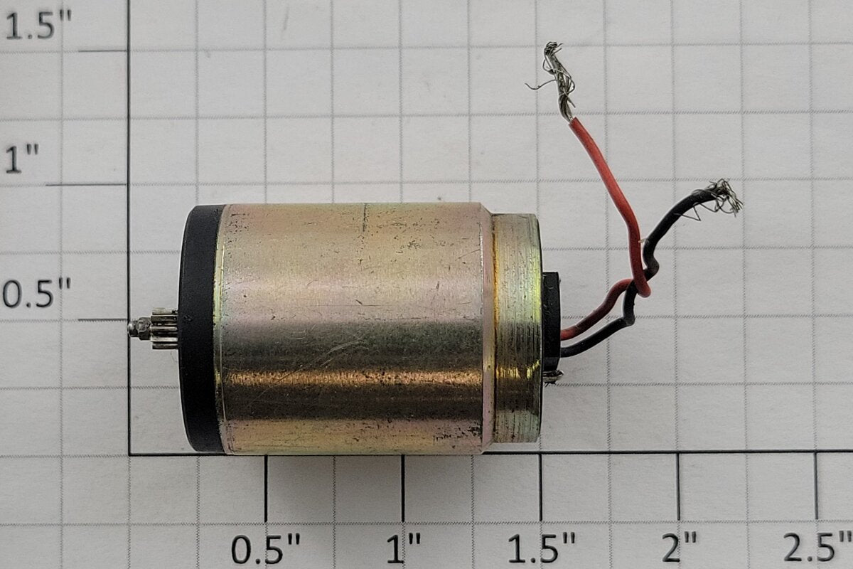 Faulhaber 5311-A09 12-Volt DC Can Motor with Wire