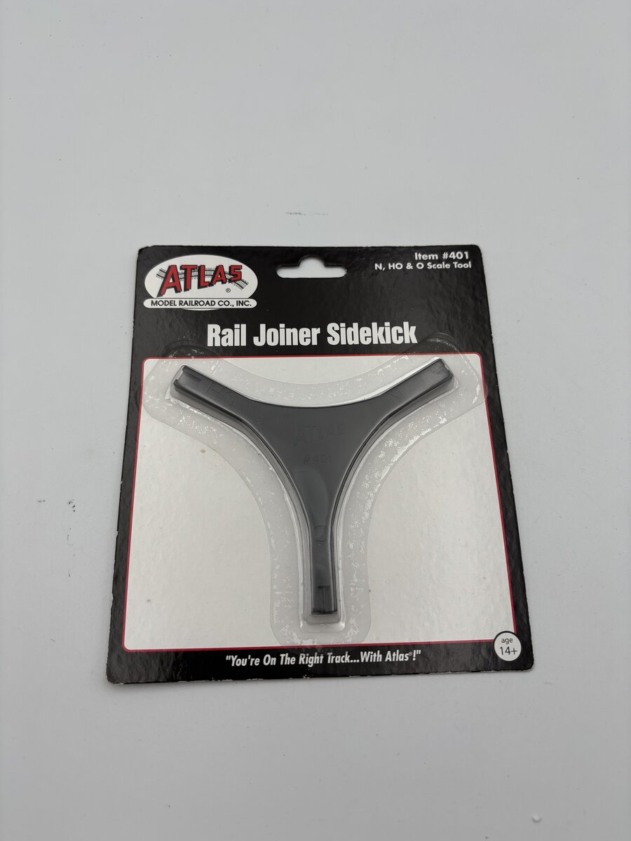 Atlas 401 N,HO & O scale Tool Rail Joiner Sidekick