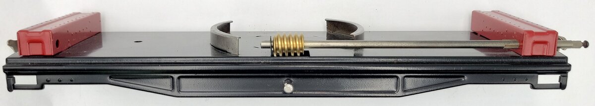 Lionel 219-2 Black Derrick Car Frame w/Couplers, Gear Shaft & Bottom Bracket